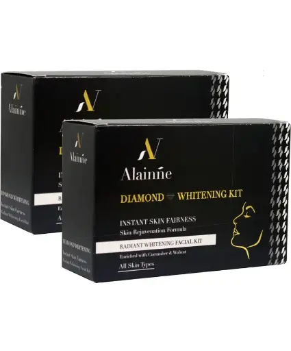 [34] Alainne DIAMOND WHITENING KIT  FACIAL KIT