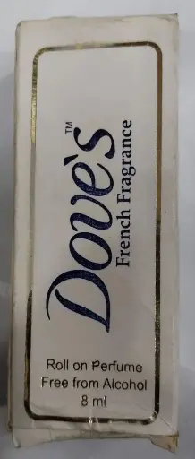 [141] DOVE'S French fragrance roll on perfume Free from Alcohol 8ml