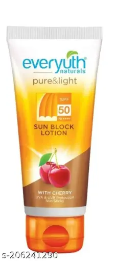[676] everyuth de Tode For pure&light 50 LOC ION SPF 50 M SUN BLOCK LOTION