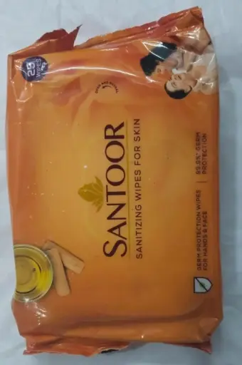 [535] SANTOOR SANITIZING WIPES FOR SKIN