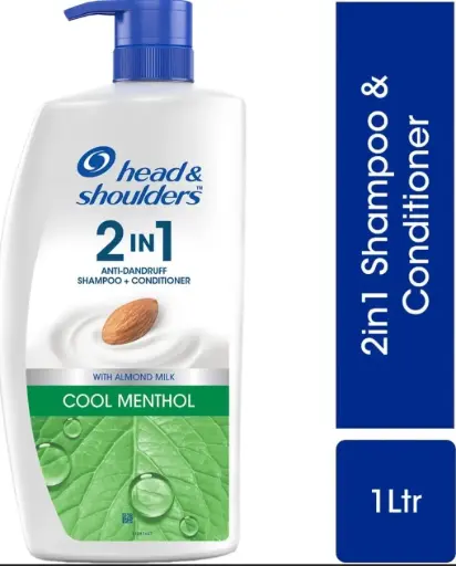 [683] head& shoulders 2IN1 ANTI-DANDRUFF SHAMPOO +CONDITIONER WITH ALMOND MILK COOL MENTHOL 21083447