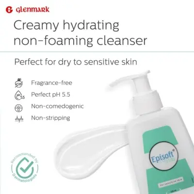 [185] Episoft Cleansing Lotion pH 5.5 Facewash for Sensitive Skin 250ml