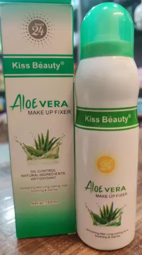[191] FIXER GentleNet wt: 150 mlKiss Beauty® ALOE VERA MAKE UP FIXER