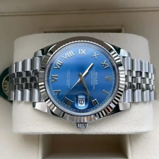 [499] Rolex DateJust41 Azuro watch for mens