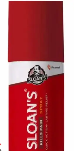 [539] SLOAN'S KILLS PAIN SPRAY QUICK ACTION LASTING RELIEF