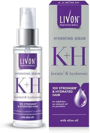 [1209] LIVON PROFESSIONAL HYDRATING SERUM KH keratin & hyaluronic 10X STRONGER